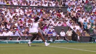 2015 Day 10 Highlights Serena Williams vs Maria Sharapova semifinal [upl. by Nylrahc]