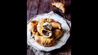 CORNETTI DI SFOGLIA ALLA NUTELLA [upl. by Melantha961]