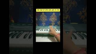 C Sa re ga ma  Piano lessonC scale  piano pianocover pianolessons shorts youtube tutorial [upl. by Stacey]