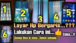 Lcd Hp Bergaris  Mengatasi Layar Hp Bergaris Dengang Mudah [upl. by Ranip]