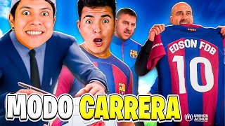 Somos FICHAJES del BARCELONA en MODO CARRERA FIFA24 😱 Edson FDB amp Ramirin [upl. by Adekam213]