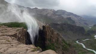 Cascada Invertida Inverted Waterfall Region del Maule Chile [upl. by Anilev222]