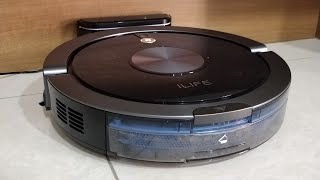 iLife a9s Robot Review 1  Vacuum Function [upl. by Bast]