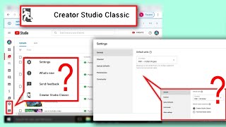 creator studio classic not showing on youtube 2020 [upl. by Aihsik840]