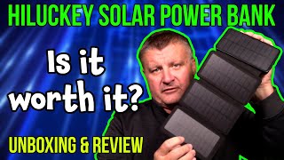 Hiluckey Solar Power Bank UNBOXING amp REVIEW [upl. by Efram]