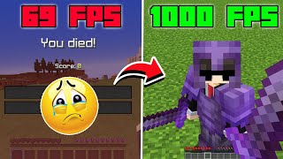 Converting Laggy TLauncher Into Ultra Smooth Minecraft🔥  1000FPS [upl. by Yetty]