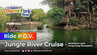 JUNGLE RIVER CRUISE  ONRIDE POV  HONG KONG DISNEYLAND [upl. by Amiarom]