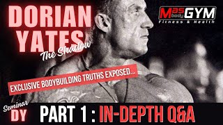 Exclusive Dorian Yates Uncut QampA  Bodybuilding Exposed Part 1 [upl. by Nosloc]