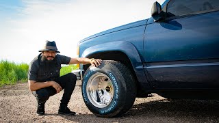 15x125 Prime Wheels 27560R15 on my 1994 Blazer [upl. by Idur685]