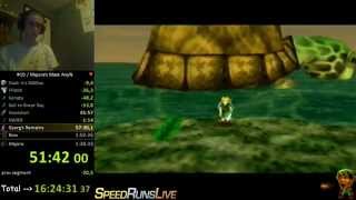 The Legend of Zelda Majoras Mask Speedrun in 13542 by EnNopp112 [upl. by Alcus]