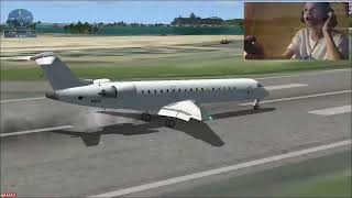 G►H  A Részeg Pilóta  Kényszer Landolás MS Flight Simulator X HErBY TÖRÖLT [upl. by Lefty851]