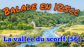 balade en 125c  vallée du Scorff 56 [upl. by Arlene910]