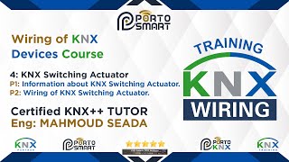 4 KNX Actuator as Switching quotWiring of KNX Devicesquot [upl. by Cornelius]