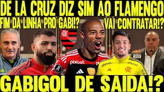 PODE LEVANTAR PLAQUINHA SAI GABIGOL ENTRA MARCOS LEONARDO FLAMENGO RECEBE “SIM” DE DE LÁ CRUZ [upl. by Norihs]