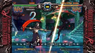 Guilty Gear XX Accent Core Plus R  Testament Combos [upl. by Aynos]