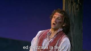 Jonas Kaufmann interprète quotE lucevan le stellequot de lopéra Tosca de Puccini [upl. by Lareine]