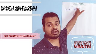 What is Agile Model  SDLC Model  Software Development Software Testing  Agile Principles [upl. by Ecerehs458]