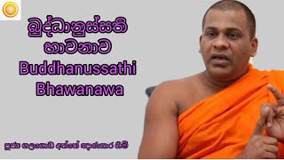 බුද්ධානුස්සති භාවනාව  Buddhanussathi Bhawanawa   පූජ්‍ය ගලගොඩ අත්තේ ඥාණසාර හිමි 🙏🙏 [upl. by Ynar]