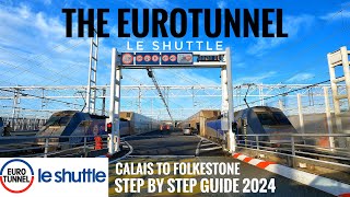 The Eurotunnel Guide 2024  Calais to Folkestone Car Train  Le Shuttle Car Train to Europe [upl. by Nannette349]