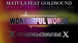 Matula feat Goldsound  Wonderful World Steve Valentine amp Metronoms Remix [upl. by Demodena]