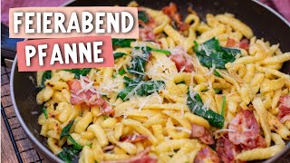 10 Minuten Spätzle Pfanne für den Feierabend [upl. by Ecirtnas]