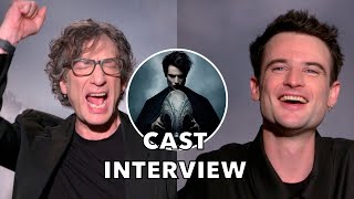 THE SANDMAN Interview  Neil Gaiman Tom Sturridge and Cast Talk Netflix Series [upl. by Ydospahr83]