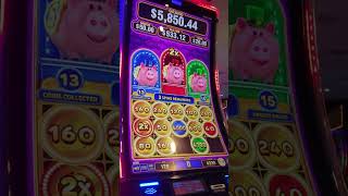 Valley View Casino California 61524 Piggly Wiggly Bonus Round [upl. by Gabbey]