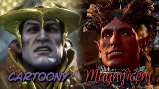 Villains in Dragon Age Veilguard VS villains in Baldurs Gate 3 [upl. by Antonella]