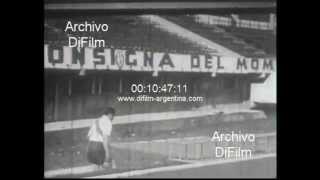 La historia del futbol en Argentina  Pelicula Documental 1964 [upl. by Burra]