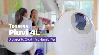 Tenergy Pluvi Ultrasonic Cool Mist Humidifier Pebble [upl. by Kwei520]