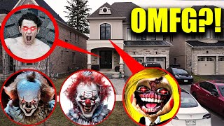 If you Ever See these CLOWNS and Possessed MONSTERS Breaking into STROMEDYS House RUN FAST [upl. by Amara]