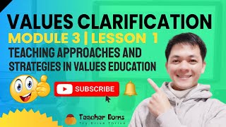 Values Clarification Approach  Teaching Strategies In Values Education  LET Reviewer M3 L1 [upl. by Betta]