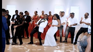 Epic Congolese x Guinean Wedding Entrance Dance  Mwana Nzambe [upl. by Fenner487]