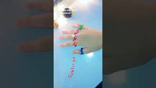 Diy clay rings clay crafts crafts art New Shorts tiktok  viral easy [upl. by Emawk]