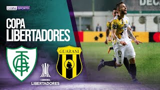 America MG BRA vs Guarani PAR  LIBERTADORES HIGHLIGHTS  02232022  beIN SPORTS USA [upl. by Atilemrac]