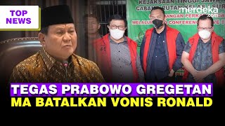 Gregetan Prabowo ke Pejabat Kebal amp Bikin Susah  MA Batalkan Vonis Ronald Tannur [upl. by Ahsemit]