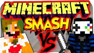 MINECRAFT SMASH  OrangenSaft VS GermanLetsPlay ☆ Lets Play Minecraft Smash [upl. by Frasier]