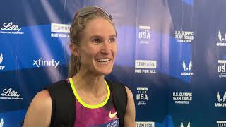 Val Constien Thinks It Will Take Sub910 To Make The Olympic Steeplechase Team Advances To Final [upl. by Belter]