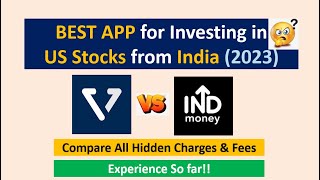 IndMoney vs Vested Review  Best App to Invest in US Stocks 202223 [upl. by Lucilia438]