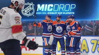 Mic Drop Oilers stave off elimination vs Panthers in Game 4 of the Stanley Cup Final [upl. by Alfred]