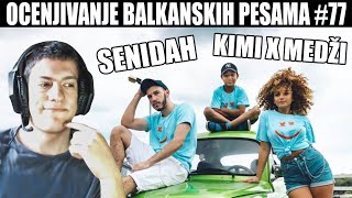 OCENJIVANJE BALKANSKIH PESAMA  KIMI X MEDZI  SENIDAH Official Music Video [upl. by Quirita]