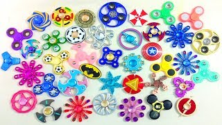 40 Super Cool Fidget Spinners Huge Fidget Spinner Collection Coolest Fidget Spinner Collection [upl. by Acinomed]