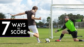 7 Ways to Score MORE GOALS in SOCCERFOOTBALL [upl. by Satsok858]