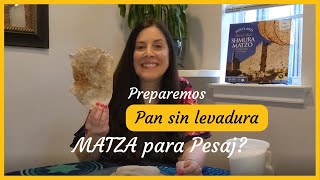 Receta PAN SIN LEVADURA  Es MATZA para Pesaj [upl. by Airpac]