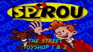 Spirou Sega Genesis  Megadrive  The Street Toyshop 1 amp 2 Part 1 [upl. by Acinorej17]