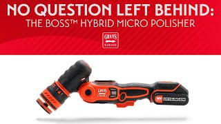 No Question Left Behind Answering Questions From Our Livestream On THE BOSS™ Hybrid Micro Polisher [upl. by Airbmac]