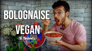 La Meilleure BOLOGNAISE VEGAN de la Toile [upl. by Richel205]