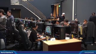 Norcal Starfest II  Starcraft II LAN tournament at Guildhouse [upl. by Einnel117]