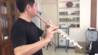 Sankyo Flute with A foot [upl. by Sylvia469]