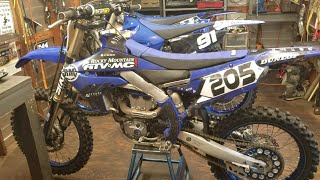 111 YZ250F 20192023 Full Motor Rebuild Part 1 Engine locked up on this Yamaha [upl. by Lehcir]